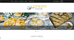 Desktop Screenshot of cookingtheglobe.com
